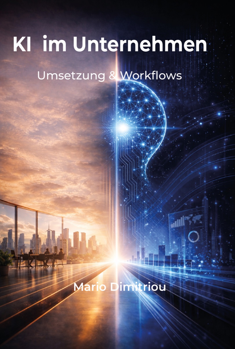 Buchcover KI im Unternehmen – Umsetzung und Workflows